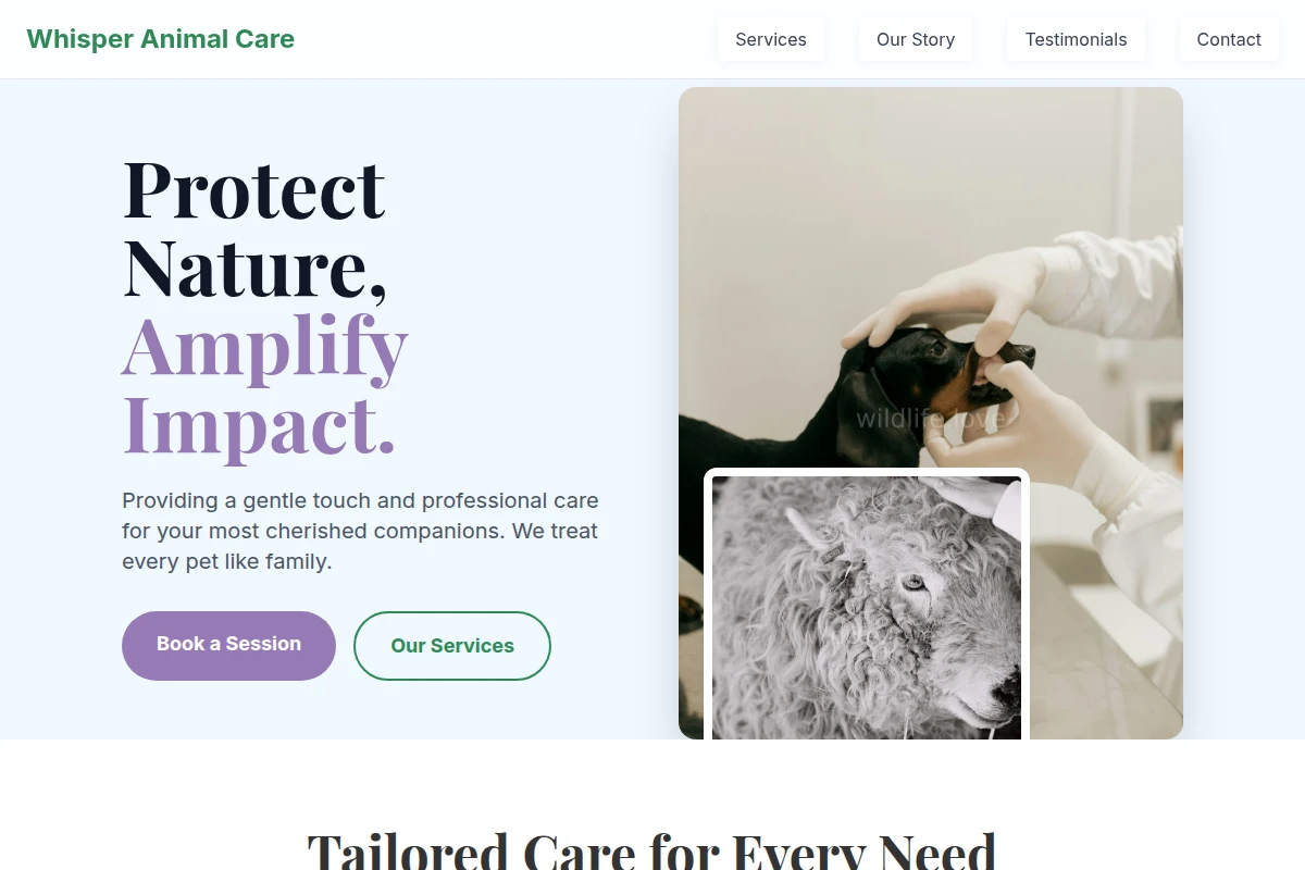Whisper Animal Care
